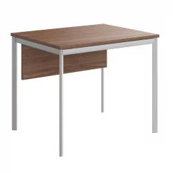 Стол прямой ИМАГО-С СП-1СД ясень шимо алюминий / IMAGO-S СП-1SD