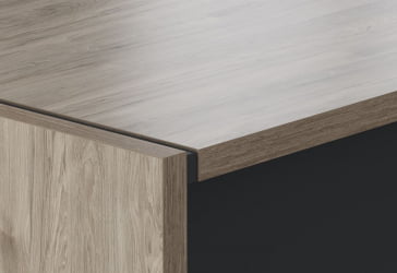 Стол руководителя MORRIS TREND MST 169 Сосна Нордик Антрацит