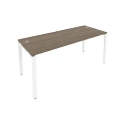 Стол письменный МЕТАЛ СЙСТЕМ Б.СП-5 Вяз/Белый / METAL SYSTEM