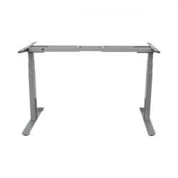 Подстолье для стола с электроприводом и регулировкой высоты 2 мотора, память 4 уровня высоты, серый