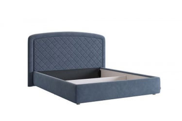 Кровать 1.6 Сильва 2 КМ1.6-18 топаз (велюр) / KM1.6-18