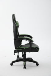 Кресло спортивное ТопЧаирс Шадов черно-зеленый / TopChairs Shadow