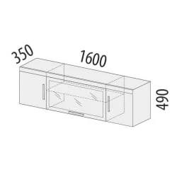 Полка в гостиную Тиффани 600.27