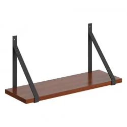 Полка навесная CОФФЕЕ СХ2-ГИНО Орех Французский / COFFEE SH2-GINO