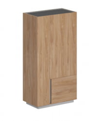 Шкаф высокий правый Oliver OL-060-20-15.GN.GN.GN.R Гикори натуральный