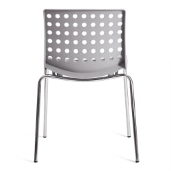 Стул СКАЛБЕРГ (мод. C-084-А) металл/пластик, 46 х 56 х 79 см, Грей (серый) / Хроме (хром) / SKALBERG (mod. C-084-A) Grey Chrome