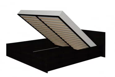 Полутороспальная кровать Шерлоcк 43.2 Орех шоколадный (спальня) / Sherlock