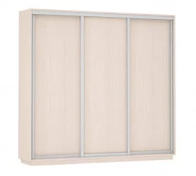 Шкаф-купе Экспресс Трио Элемент 2400х2200х Дуб молочный / 2400х2200h