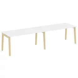 Рабочая станция ОНИКС ВООД ОВ.РС-2.4.8 Белый Бриллиант/Светлый / ONIX WOOD OW.RS-2.4.8