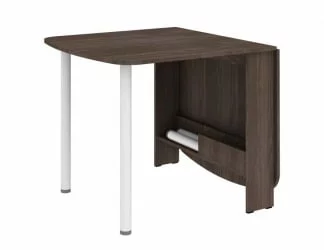 Маленький обеденный стол Кураж Ясень черный