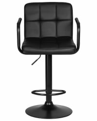 Стул барный DOBRIN KRUGER ARM BLACK (черный)