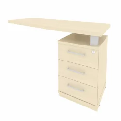 Тумба приставная First KTP-2 (R) Клен