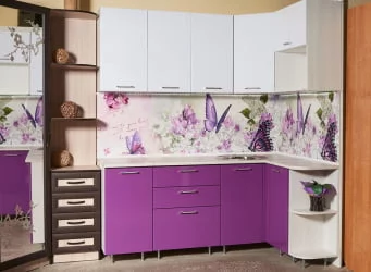 Глянцевый фартук (МДФ) AG 08