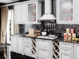 Тумба кухонная винная Тип 4 Италия ЛД 270.070.000 Белая