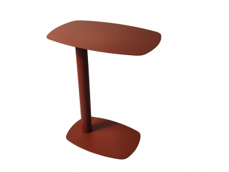 Журнальный стол Еанна С металл красный / Eanna S