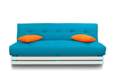 Диван MANGO 1 (2 категория) Бирюзовый Оранжевый