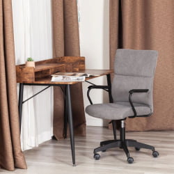 Кресло БЕНЕФИТ флок , серый, 29 / BENEFIT