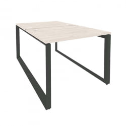 Рабочая станция на О-образном м/к ОНИКС О.МО-Д.РС-2.1.8 Денвер Светлый/Антрацит / ONIX O.MO-D.RS-2.1.8