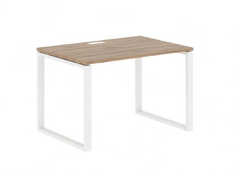 Стол письменный EDIS EQST 1180 Дуб Денвер светлый Белый