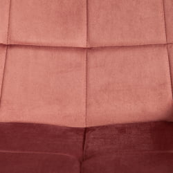 Стул ABRUZZO ( mod. 8060 ) металл/вельвет, 52 х 63 х 85 см, коралловый (HLR 44)/черный