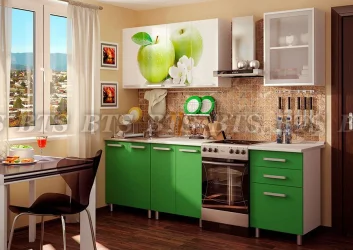 Маленькая кухня 1,8 м Яблоко