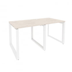 Рабочая станция на О-образном м/к ОНИКС О.МО-РС-2.0.8 Денвер Светлый/Белый / ONIX O.MO-RS-2.0.8