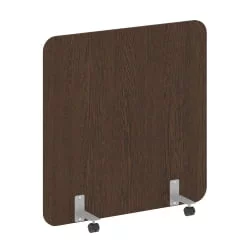 Перегородка на металлических опорах, на роликах Р-лине ДП.Р-120-120 Венге Цаво / R-line DP.R-120-120