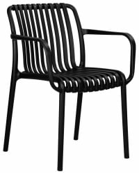 Стул обеденный ДОБРИН ВАЛТЕР АРМ (черный (Б-03)) / DOBRIN WALTER ARM (B-03))