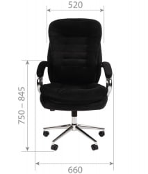 Кресло руководителя CХАИРМАН ДОМ (Хоме) 795 Темно-серый / CHAIRMAN (Home)