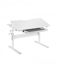 Детский маленький стол E601 Белый