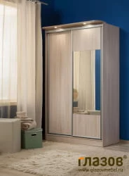 Шкаф-купе 3 Simple Ясень шимо светлый