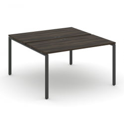 Рабочая станция двухсторонняя на 2 места CONCEPT CN.DRS-003 Дуб Мали Антрацит