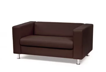 Диван Алекто двухместный Consul Oxblood (кожа)