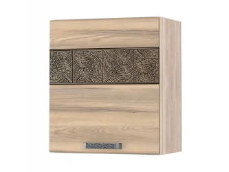 Шкаф над вытяжкой (с откидной системой Blum) Бруклин 101.12.1 Дуб Кронберг/Лагода/Антрацит