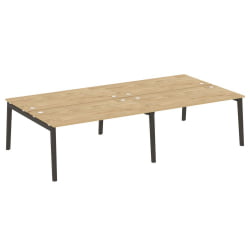 Рабочая станция ОНИКС ВООД ОВ.Д.РС-4.4.8 Тиквуд Светлый/Темный / ONIX WOOD OW.D.RS-4.4.8