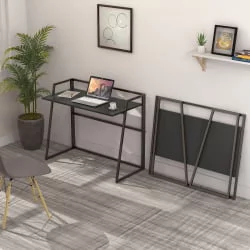 Складной письменный стол Eureka ERK-FD-02B Black