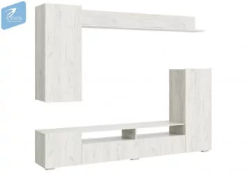 Стенка Соло 15 Дуб крафт белый