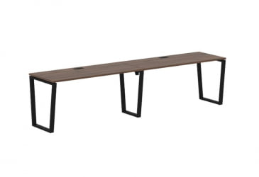 Бенч-система ЕДИС ЕВВСТ 3167 Дуб Денвер темный Черный / EDIS EVWST