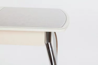 Стол обеденный Чикаго КЗ(6191) крем,завитки бронза