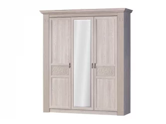 Шкаф трехдверный Лючия 180 Дуб Оксфорд серый
