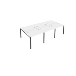 Рабочая станция на 6 раб.места Метал Сйстем Б.СМ-6.1 Белый/Антрацит / Metal System