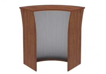 Стойка ресепшн угловая ИМАГО РС-5 Орех французский / IMAGO