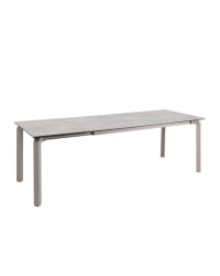 Стол обеденный Varden раскладной 180-240х90 см керамика серый
