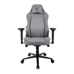 Геймерское кресло Arozzi Primo Woven Fabric Grey Black logo