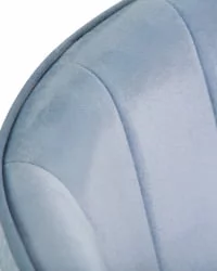 Стул барный ДОБРИН ДЭРCЙ Cеро-голубой велюр 1922-6 / DOBRIN DARCY Cеро-голубой