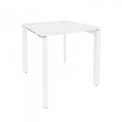 Стол рабочий на П-образном м/к ОНИКС О.МП-СП-0.8 Белый Бриллиант / ONIX O.MP-SP-0.8
