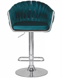 Стул барный DOBRIN MARCEL Морской волны велюр MJ9-99