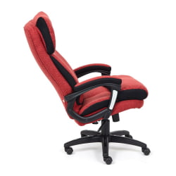 Кресло DUKE ткань, красный/черный, MJ190-11/TW-11