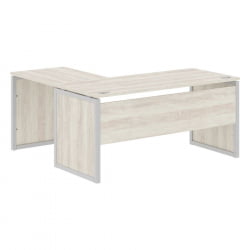 Угловой компьютерный стол XTEN-QP XQPCT 1615 R Сосна Эдмонт Серый