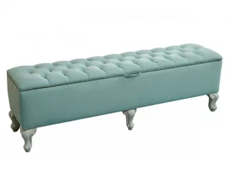 Банкетка 1520 Луиза ЛД 665.150.000 Алебастр Мятный